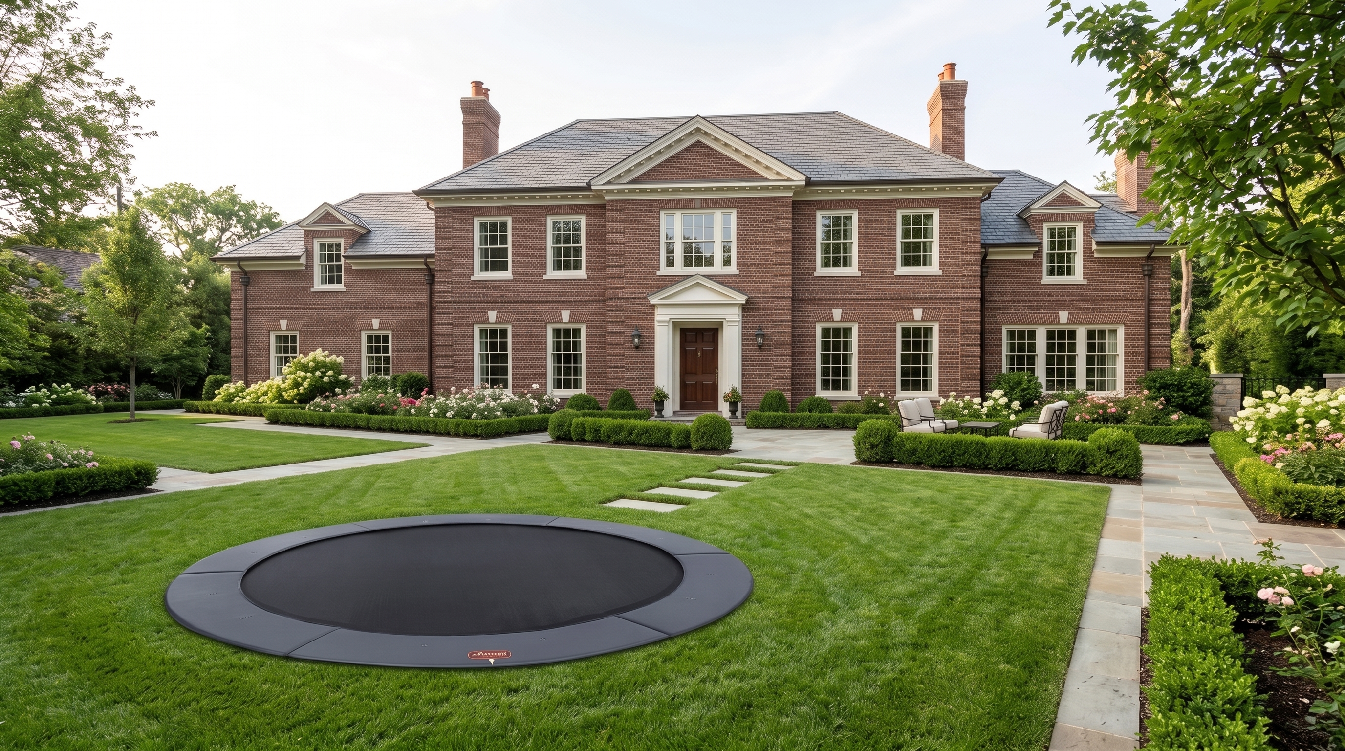 Huntersville trampoline installation